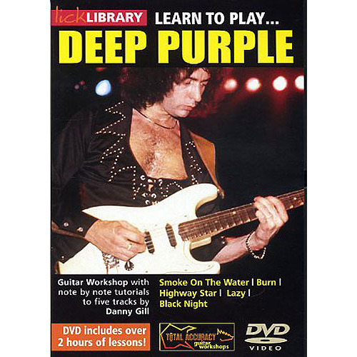 (할인) Deep Purple - Lick Library: Learn To Play Deep Purple딥 퍼플 레슨 DVD[RDR0072]