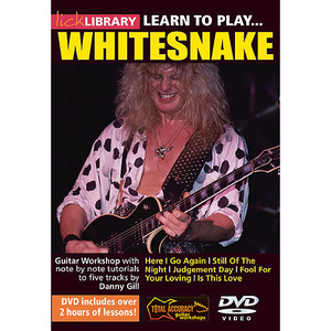 (할인) Whitesnake - Lick Library: Learn To Play Whitesnake화이트스네이크 레슨 DVD[RDR0156]