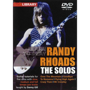 (할인) Randy Rhoads - Lick Library: Learn To Play Randy Rhoads - The Solos랜디 로즈 레슨 DVD[RDR0283]