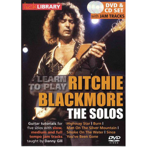 (할인) Ritchie Blackmore - Lick Library: Learn To Play Ritchie Blackmore - The Solos리치 블랙모어 레슨 DVD[RDR0285]