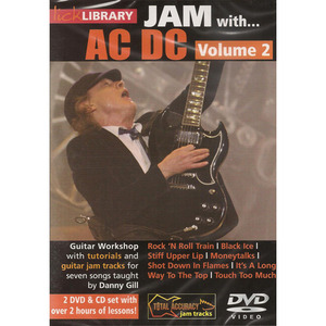 (할인) AC/DC - Lick Library: Jam With AC/DC - Volume 2 에이씨디씨 기타 레슨 DVD[RDR0314]