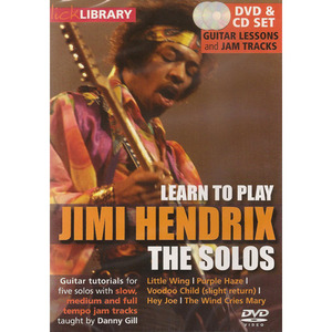 (할인) Jimi Hendrix - Lick Library: Learn To Play Jimi Hendrix - The Solos지미 헨드릭스 기타 레슨 DVD[RDR0308]