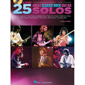 (할인) 25 Great Classic Rock Guitar Solos25 그레이트 클래식 록 기타 솔로 타브 악보집 (CD 포함)[00701046]