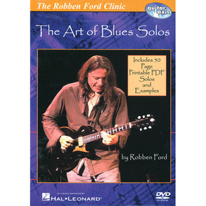 (할인) Robben Ford - The Art Of Blues Solos로벤 포드 기타 레슨 DVD[00320845]