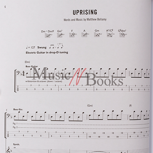 (할인) Muse - The Resistance뮤즈 기타 베이스 타브 악보[00701563]