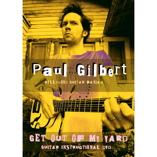 (할인) Paul Gilbert - Get Out Of My Yard폴 길버트 기타 레슨 DVD[00-28025]