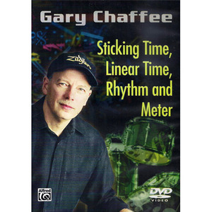 (할인) Gary Chaffee - Sticking Time, Linear Time, Rhythm And Meter게리 채피 드럼 레슨 DVD[00-34469]