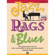 재즈 래그타임 블루스 피아노 악보 5권 (온라인 음원 포함) Jazz, Rags & Blues Book 5 [00-32715]