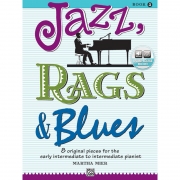 재즈 래그타임 블루스 피아노 악보 2권 (온라인 음원 포함) Jazz, Rags & Blues Book 2 [00-6643]