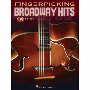 (할인) Fingerpicking Broadway Hits브로드웨이 히트곡 핑거피킹 기타 타브 악보집[00699838]