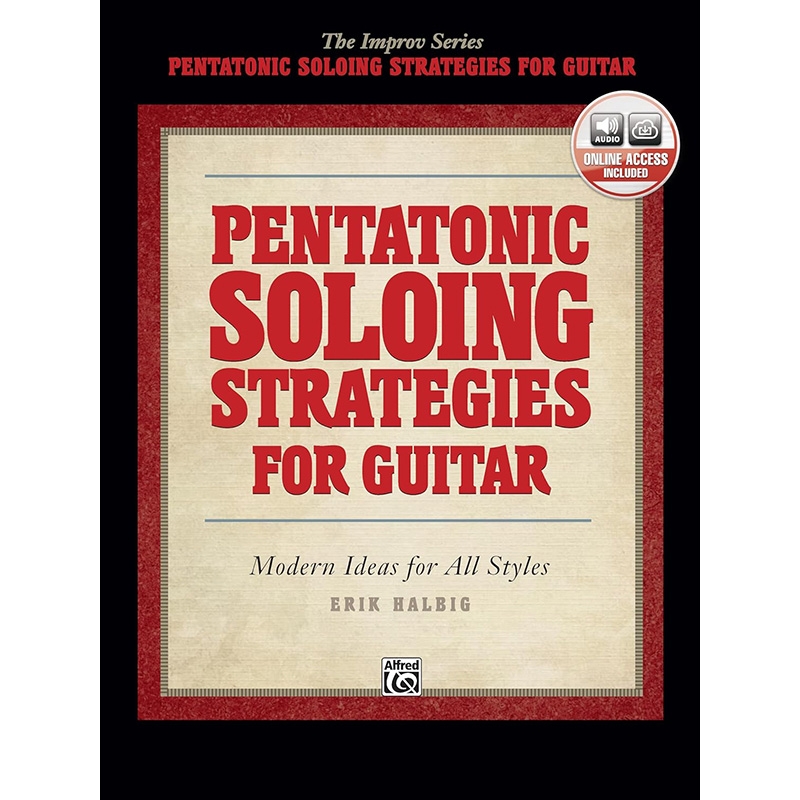 펜타토닉 스케일 기타 솔로 교재 (온라인 음원 포함) Pentatonic Soloing Strategies for Guitar [00-35302]