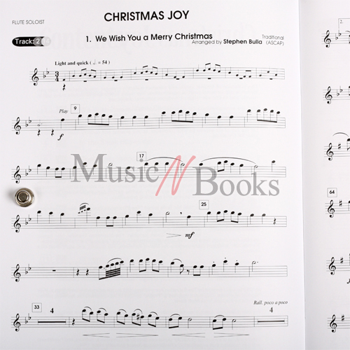 Christmas Joy - Instrumental Solos for the Holiday Season (Flute)플루트를 위한 크리스마스 캐롤[44003728]