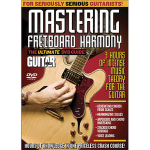 (할인) Guitar World: Mastering Fretboard Harmony - Part 1 기타 레슨 DVD[56-33914]