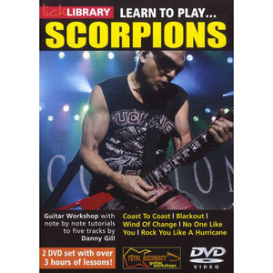 (할인) Scorpions - Lick Library: Learn To Play Scorpions스콜피온스 레슨 DVD[RDR0291]