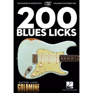 (할인) 200개의 블루스 기타 릭 레슨 DVD 200 Blues Licks [00320929]