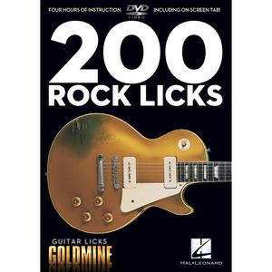 (할인) 200 Rock Licks200개의 록 기타 릭 레슨 DVD[00320930]