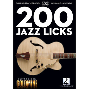 (할인) 200 Jazz Licks200개의 재즈 기타 릭 기타 레슨 DVD[00320931]