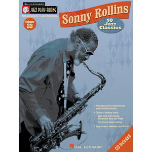 (할인) Sonny Rollins (Jazz Play-Along)소니 롤린스 재즈 악보 (CD 포함)[00843029]