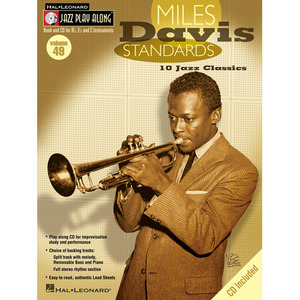 (할인) Miles Davis - Standards (Jazz Play-Along)마일즈 데이비스 재즈 악보 (CD 포함)[00843045]