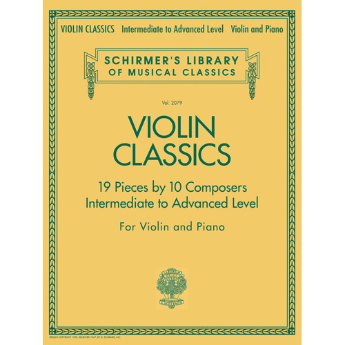 Violin Classics - Vol.2079바이올린 선곡집 - 중상급[50486513]