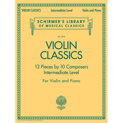 Violin Classics - Vol.2078바이올린 선곡집 - 중급[50486512]