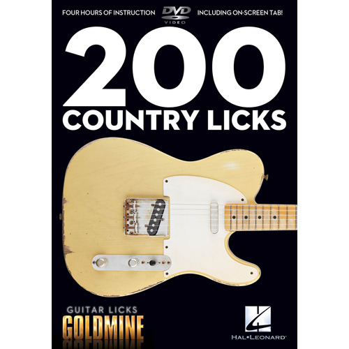 (할인) 200 Country Licks200개의 컨트리 기타 릭 기타 레슨 DVD[00320932]