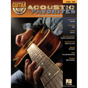 (할인) Acoustic Favorites (Guitar Play-Along)어쿠스틱 명곡집 기타 타브 악보 (CD 포함)[00699810]