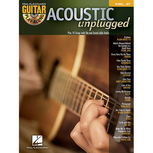 (할인) Acoustic Unplugged (Guitar Play-Along)어쿠스틱 언플러그드 기타 타브 악보집 (CD 포함)[00699662]