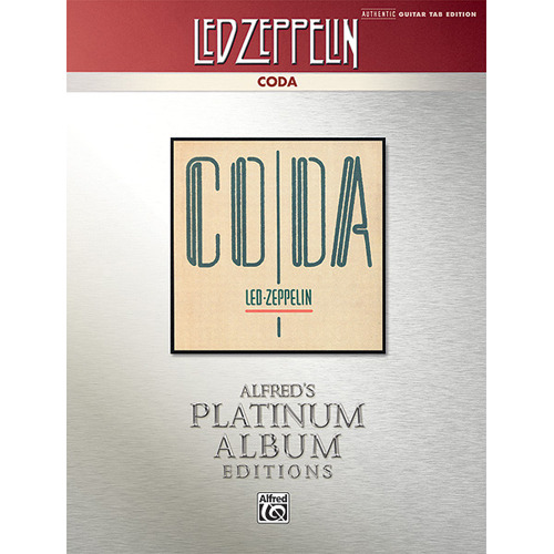 (할인) Led Zeppelin - Coda Platinum Guitar레드 제플린 코다 플래티넘 기타 타브 악보[00-37219]