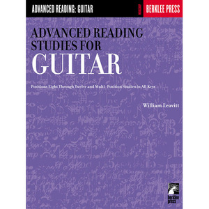 버클리 기타 초견 교재 2 Advanced Reading Studies for Guitar [50449500] Berklee