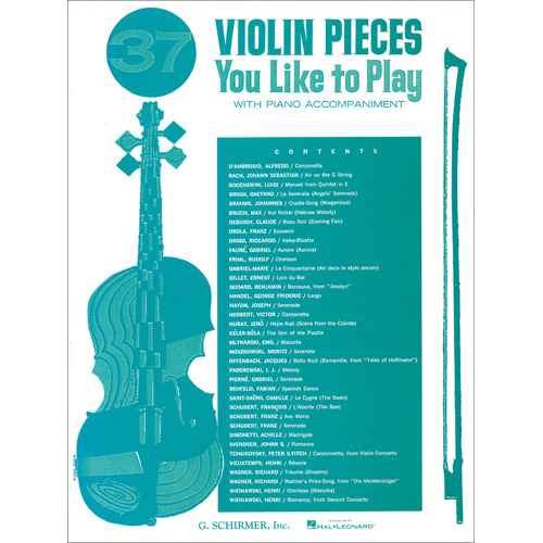 37 Violin Pieces You Like to Play37개의 바이올린 선곡집[50327830]