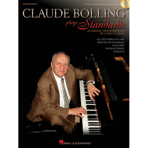 (할인) Claude Bolling Plays Standards클로드 볼링 재즈 스탠다드 피아노 솔로 악보 (CD 포함)[00294035]