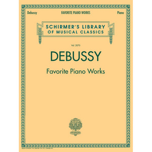 드뷔시 피아노 작품집 Favorite Piano Works [50486500] Schirmer 쉬머 악보