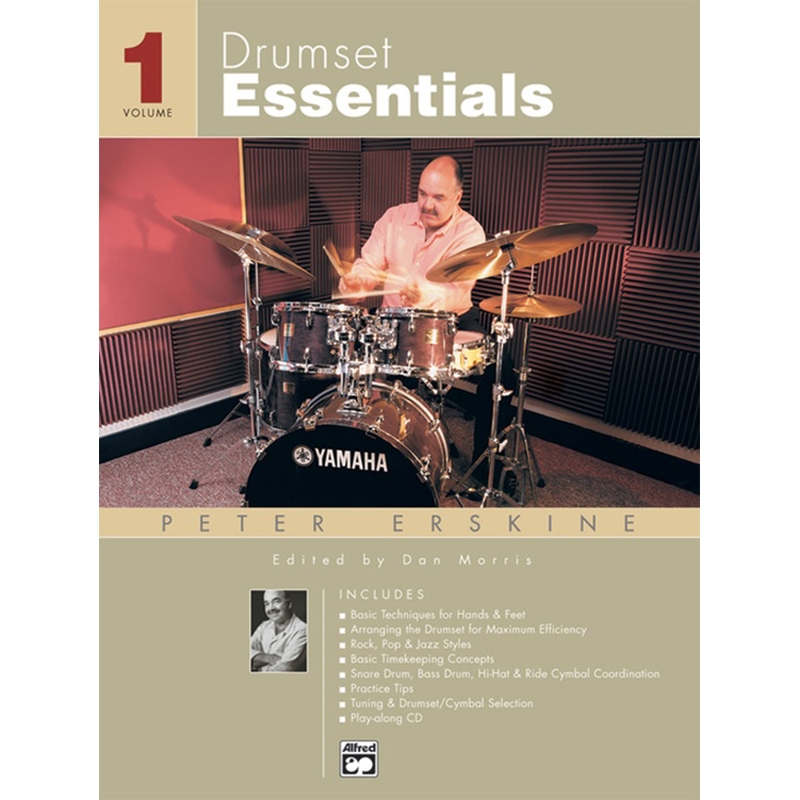 Peter Erskine - Drumset Essentials, Volume 1피터 어스킨 드럼 교본[00-20622]*