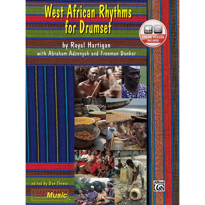 West-African Rhythms for Drumset웨스트 아프리칸 리듬 포 드럼셋[00-MMBK0057CD]*