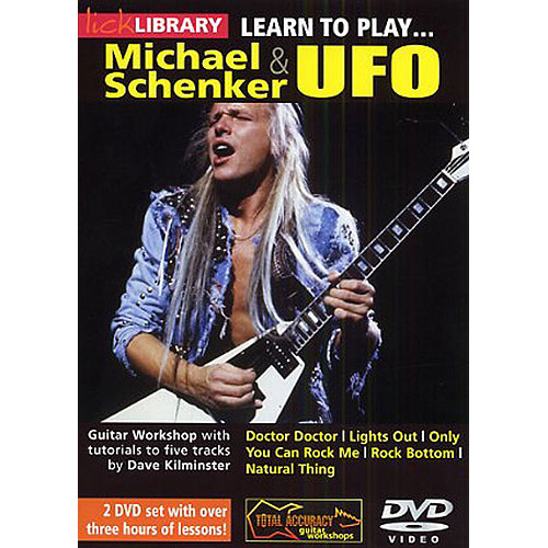 (할인) Michael Schenker - Lick Library: Learn To Play Michael Schenker And UFO 마이클 쉥커 레슨 DVD[RDR0113]