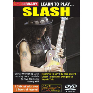 (할인) Slash - Lick Library: Learn to Play Slash슬래쉬 레슨 DVD[RDR0380]