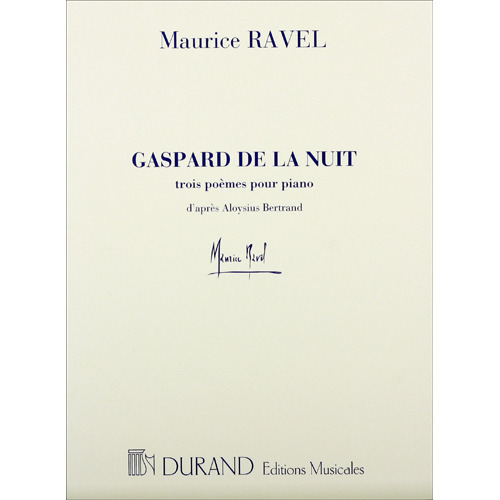 라벨 밤의 가스파르 듀랑 피아노 악보 Ravel Gaspard De La Nuit [50561583]