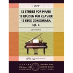 리스트 12개의 에뛰드 op 6 부다페스트 피아노 악보 Liszt [50511373]