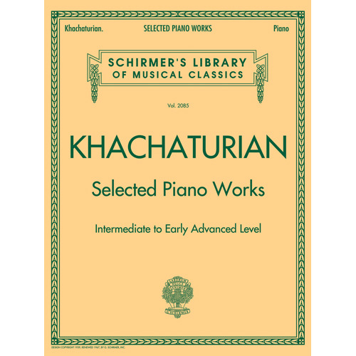 하차투리안 피아노 작품집 Khachaturian [50490023] Schirmer 악보