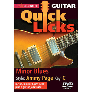 (할인) Jimmy Page (Led Zeppelin) - Minor Blues: Quick Licks 지미 페이지 (레드 제플린) 레슨 DVD[00393091]