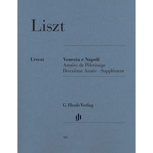 헨레 리스트 베네치아와 나폴리 [HN985] Henle 정식수입 원전 피아노 악보