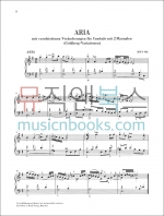 헨레 바흐 골드베르크 변주곡 BWV 988 Henle JS Bach 원전 피아노 악보 [HN159]