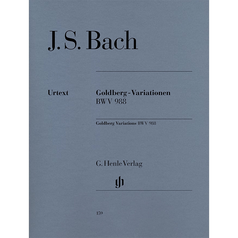 헨레 바흐 골드베르크 변주곡 BWV 988 Henle JS Bach 원전 피아노 악보 [HN159]