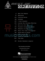 스콜피온스 기타 타브 악보 Best of Scorpions [00690566]