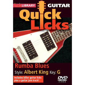 (할인) Albert King - Rumba Blues: Quick Licks 앨버트 킹 레슨 DVD[00393137]