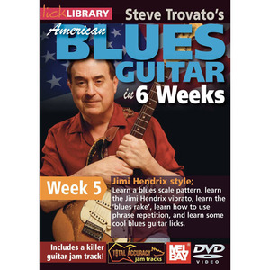 (할인) Steve Trovato's American Blues in 6 Weeks - Week 5: Jimi Hendrix style 지미 헨드릭스 스타일 레슨 DVD[00393180]