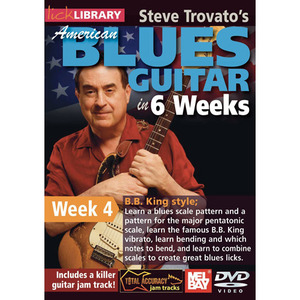 (할인) Steve Trovato's American Blues in 6 Weeks - Week 4: B.B. King style 비비킹 스타일 레슨 DVD[00393179]