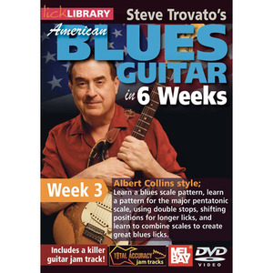 (할인) Steve Trovato's American Blues in 6 Weeks - Week 3: Albert Collins style 앨버트 콜린스 스타일 레슨 DVD[00393178]