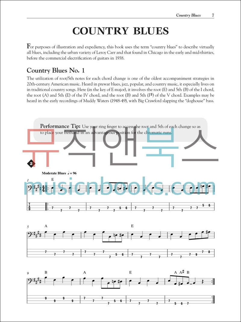 12마디 블루스 베이스 교재 (온라인 음원 포함) 12 Bar Blues for Bass [00696481]